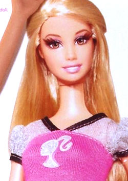 barbie with brown eyes