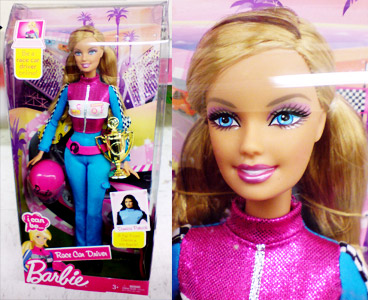 barbie race car driver