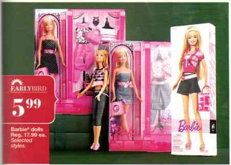 barbie doll black friday