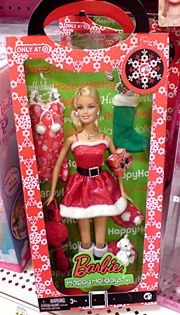 target christmas barbie