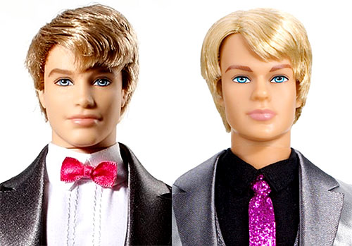 The Ken doll follows in Barbie's footsteps with a body-realistic makeover, Fashion